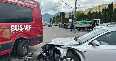  Nouă Victime Transportate la Spital, Trafic Redirecționat
