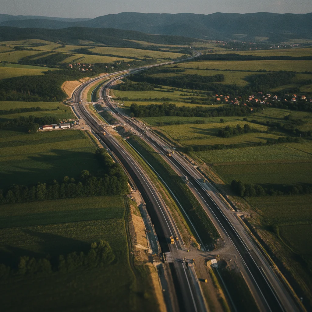 A13 Sibiu-Făgăraș: Două tronsoane ar putea fi gata la final de 2027