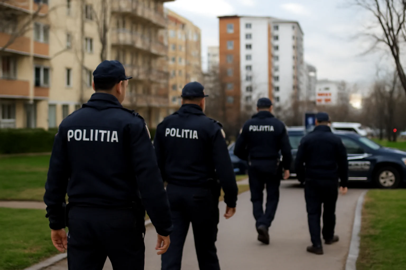 Acțiune de control a polițiștilor în cartierul Tractorul și zona Coresi din Brașov