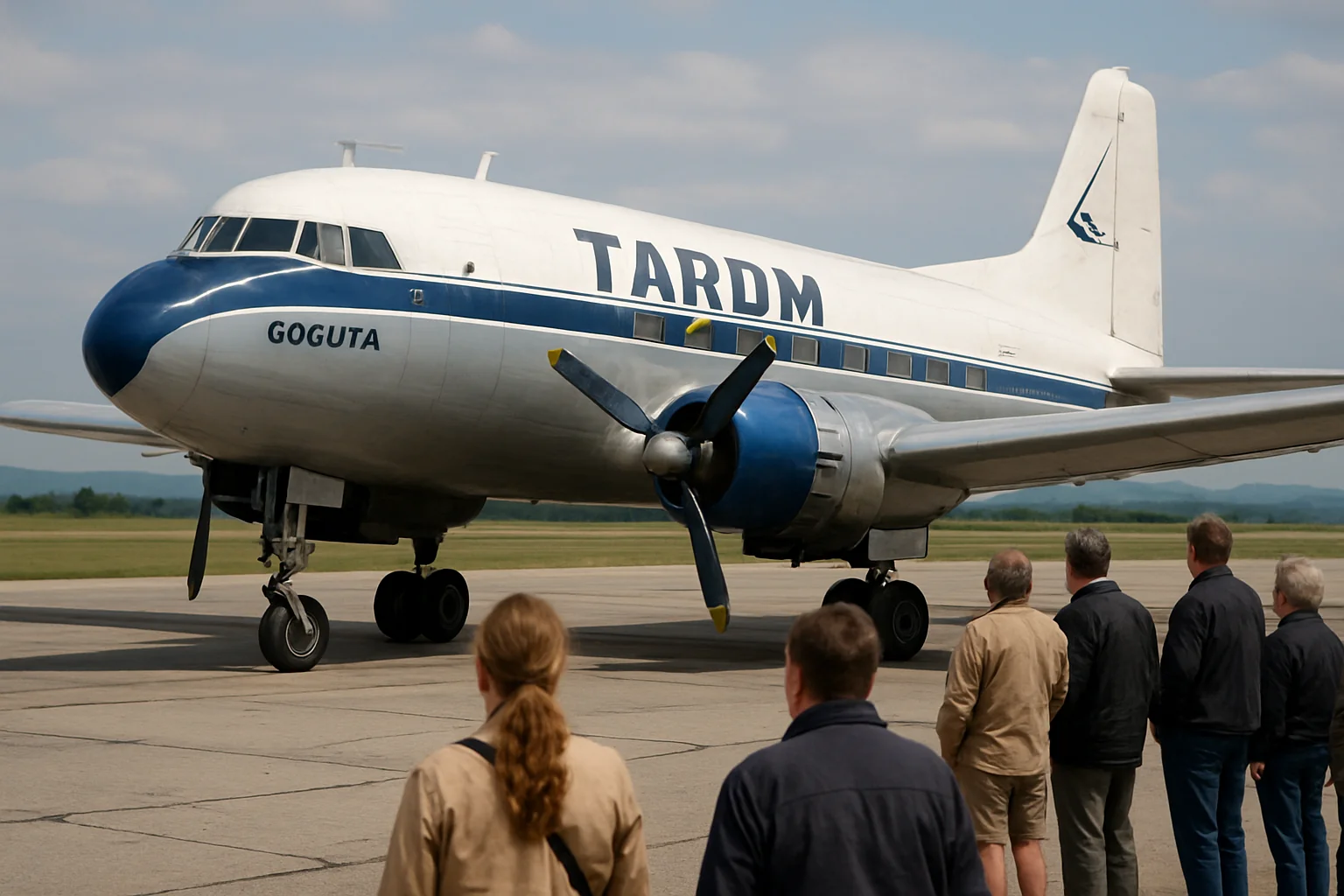 Aeronava Goguță TAROM s-a retras din serviciu după 25 de ani