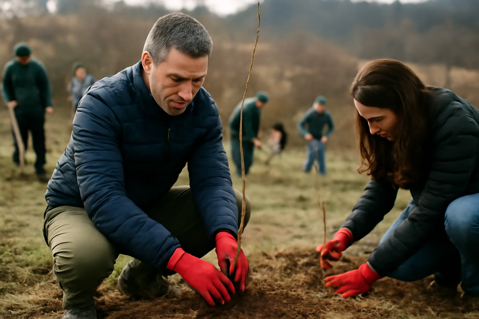 aproape 100.000 de arbori noi plantați în oraș