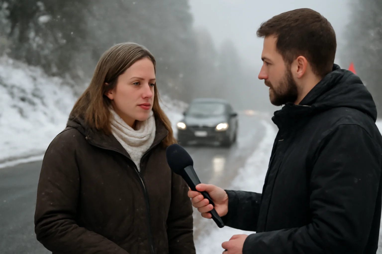 Atenționări meteo la Brașov: condiții de iarnă pe șosele și recomandări pentru șoferi