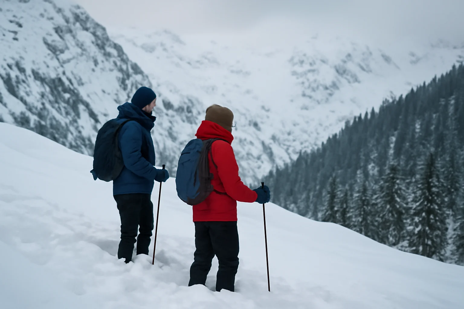 Avalanșă periculoasă: strat de zăpadă peste 2 metri în Făgăraș și Bucegi
