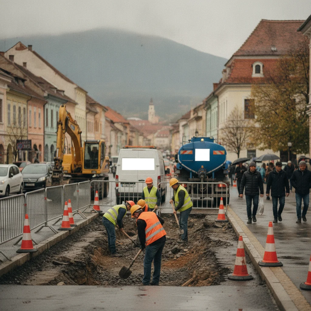 Brașov: lucrări la rețeaua de apă pe 22 octombrie 2026