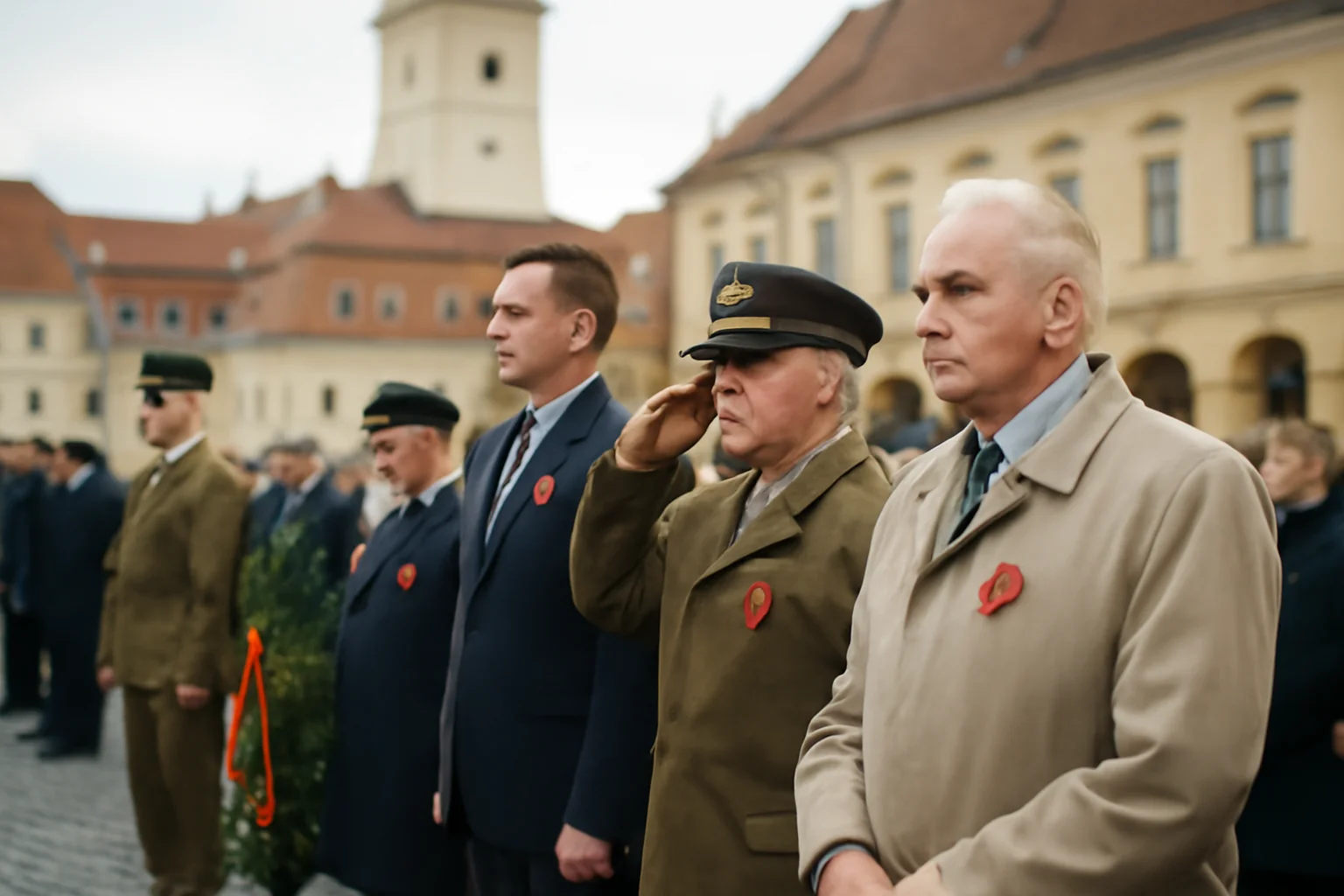 Brașov omagiază eroii la ceremonia de Ziua Veteranilor