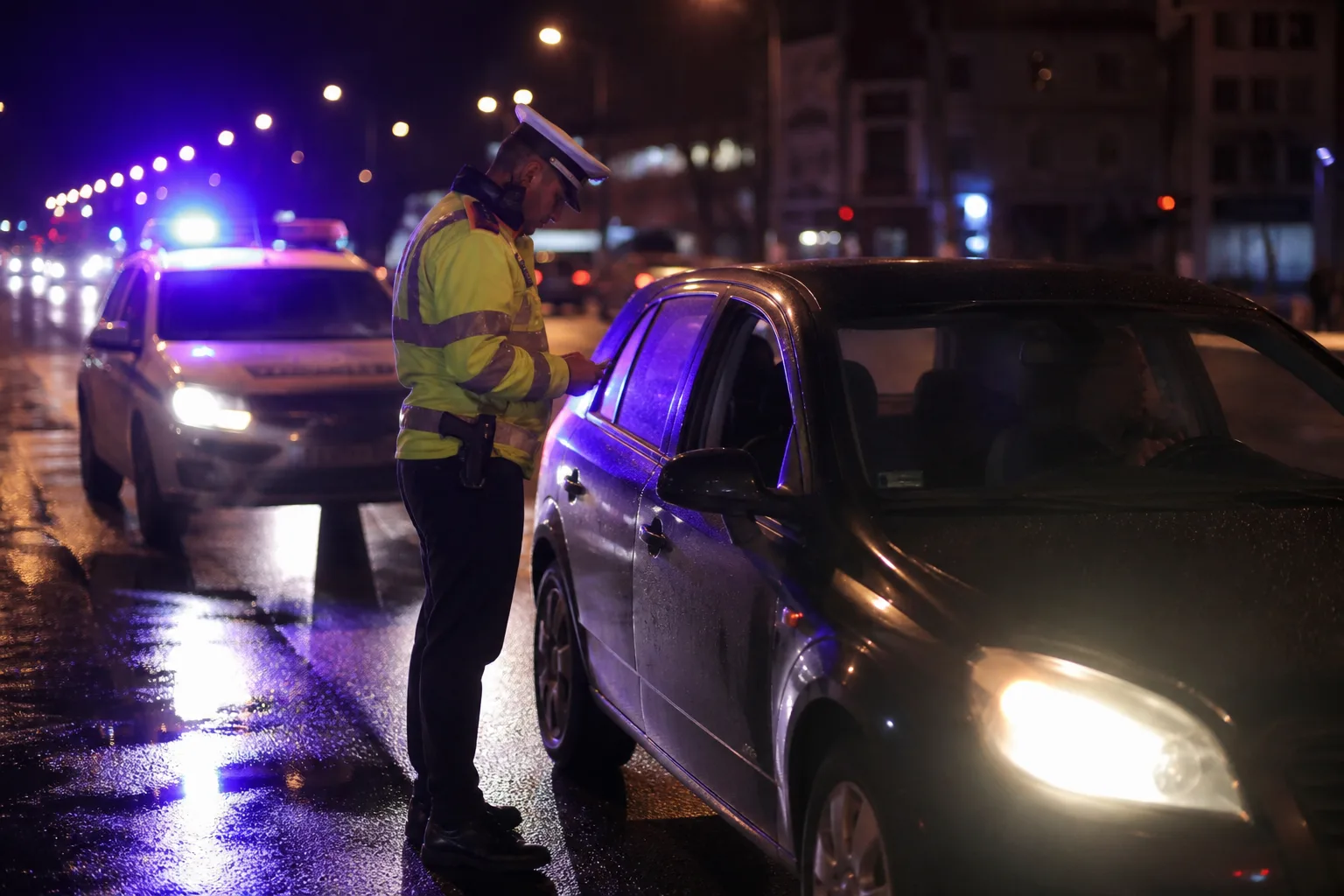 Brașov: șofer din Codlea, reținut pe bd. Saturn cu permisul suspendat, transporta muncitori