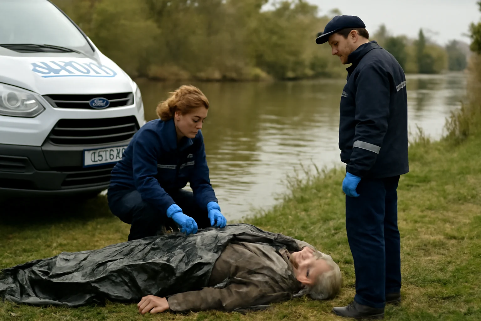Cadavrul unui bătrân recuperat din Olt, descoperire șocantă în Veneția de Jos