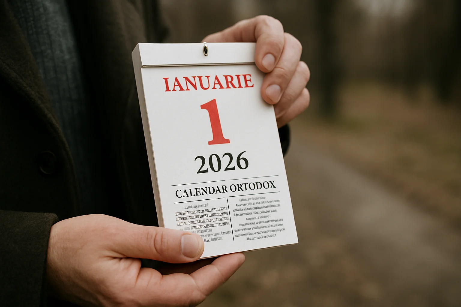 Calendar ortodox – 1 ianuarie 2026