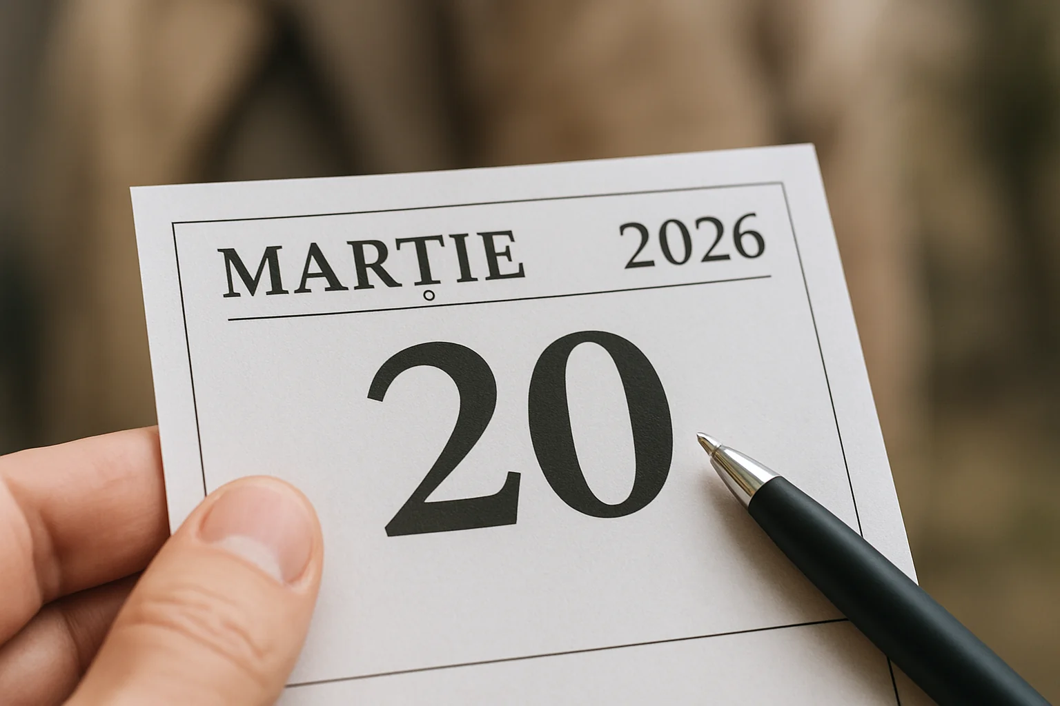 Calendar ortodox – 20 martie 2026
