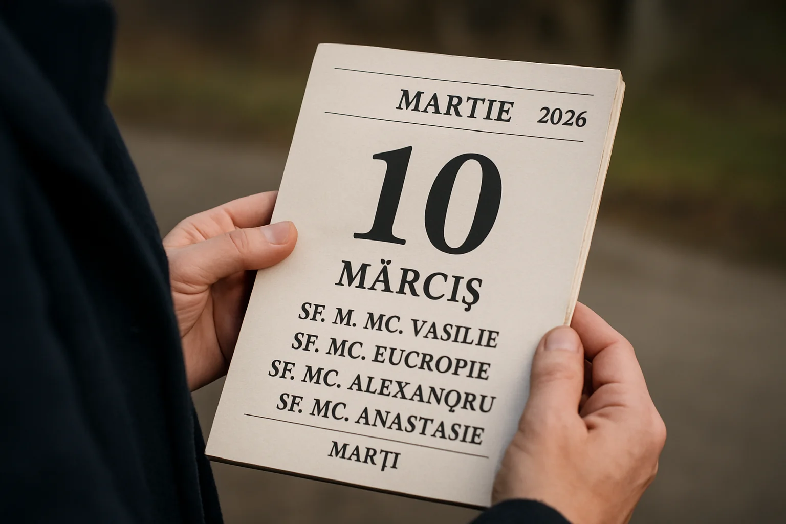 Calendar ortodox – 2026-03-10