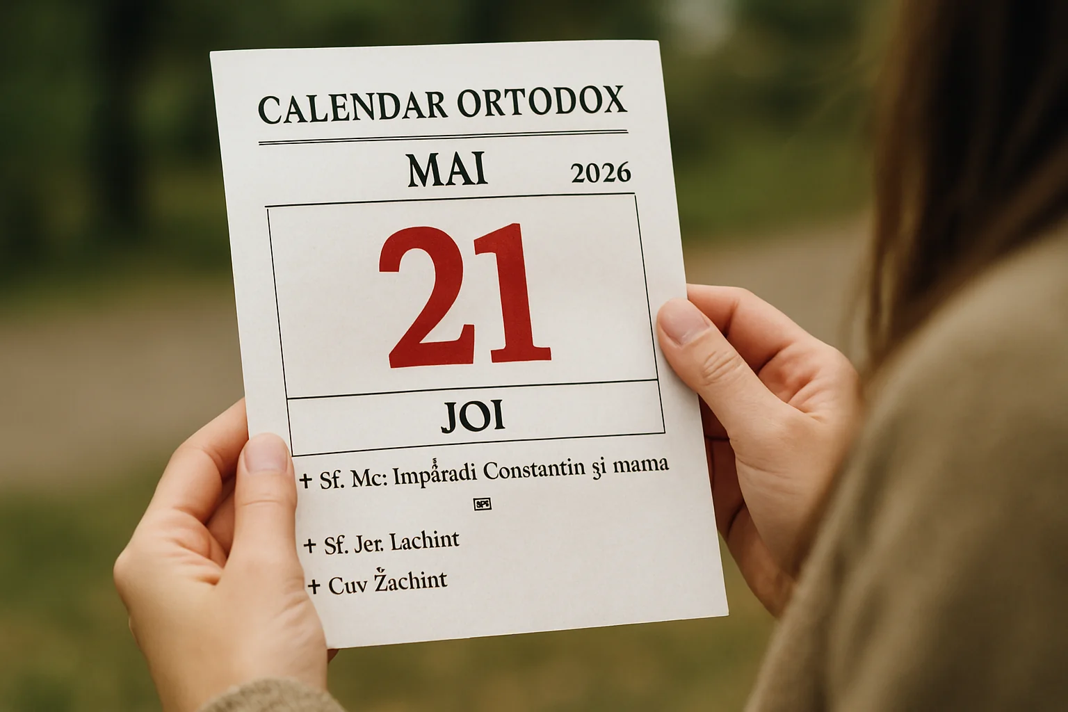 Calendar ortodox – 2026-05-21