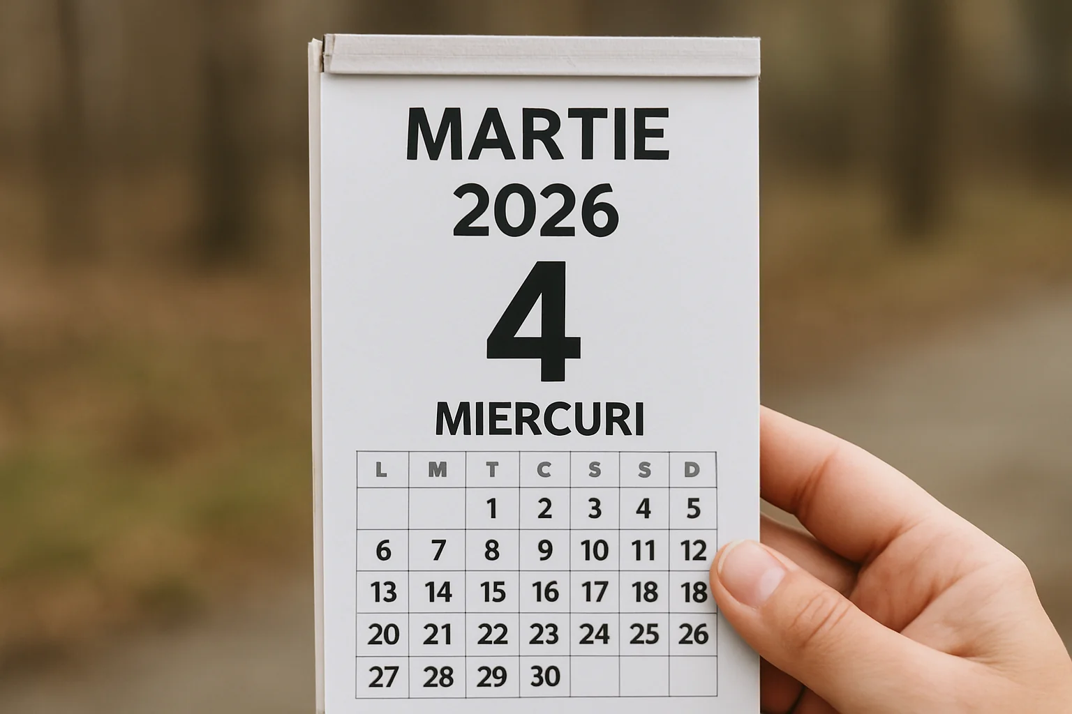 Calendar ortodox – 4 martie 2026