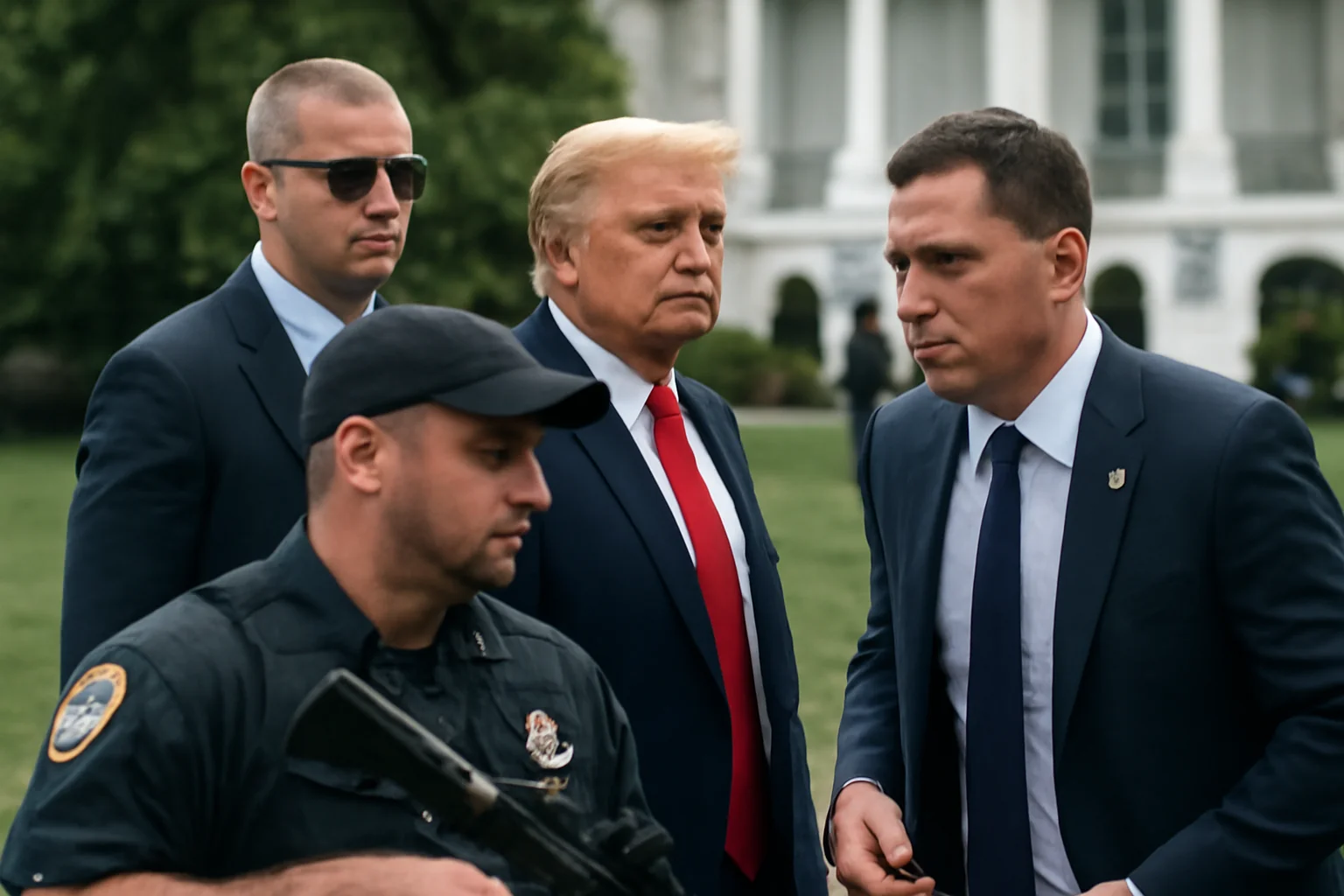Cod Roșu în Washington: Incident armat aproape de Trump
