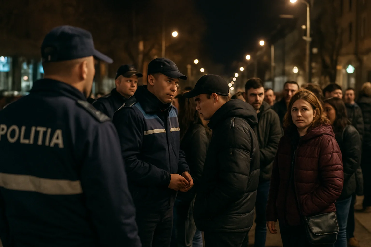 Controale poliție în Brașov: 130 de persoane legitimate