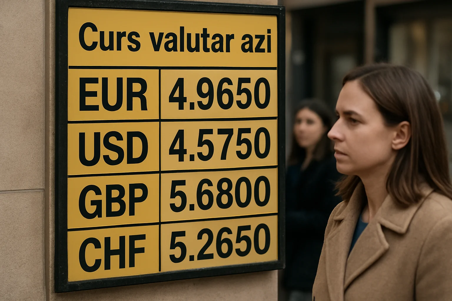 Curs valutar azi (BNR) – 2026-03-12