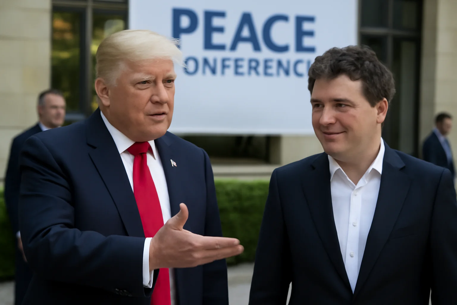 Donald Trump îl confundă pe Nicușor Dan cu prim-ministrul României în timpul Consiliului de Pace