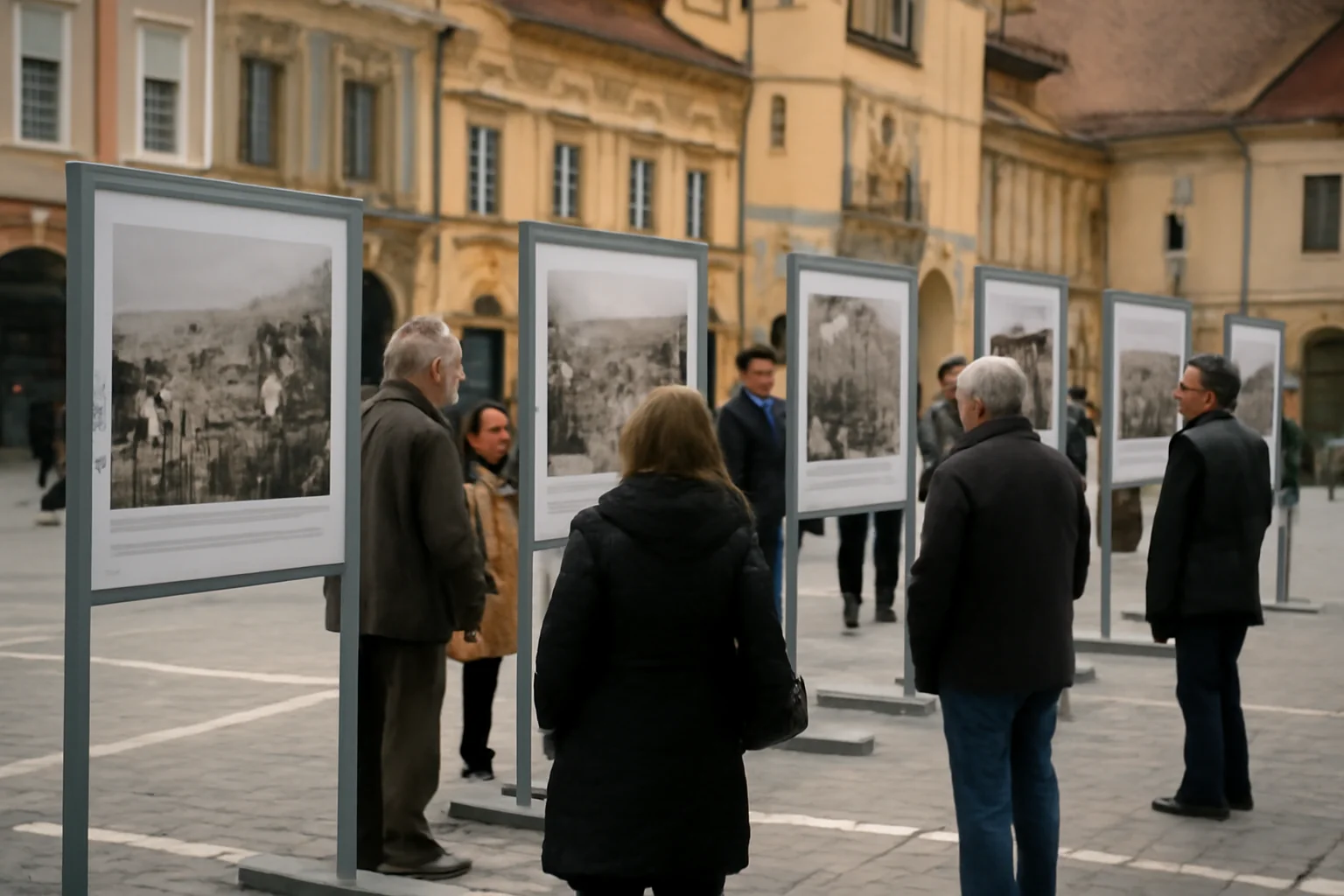 Expoziția „Brașovul în imagini – Amintiri din Cetatea Brașovului” deschisă în centrul istoric al Brașovului