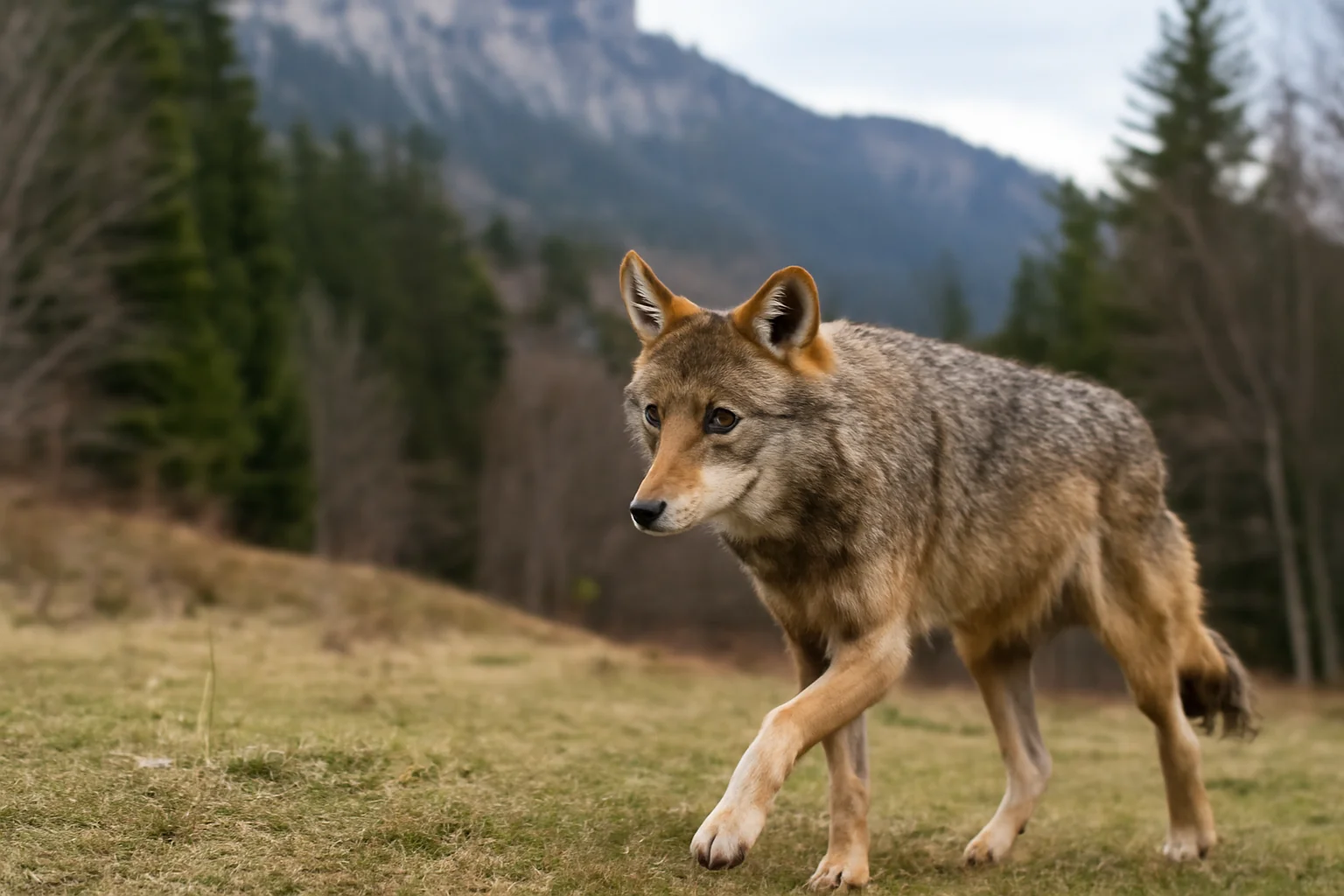 Faună sălbatică surprinsă pe video lângă Brașov, în Piatra Craiului