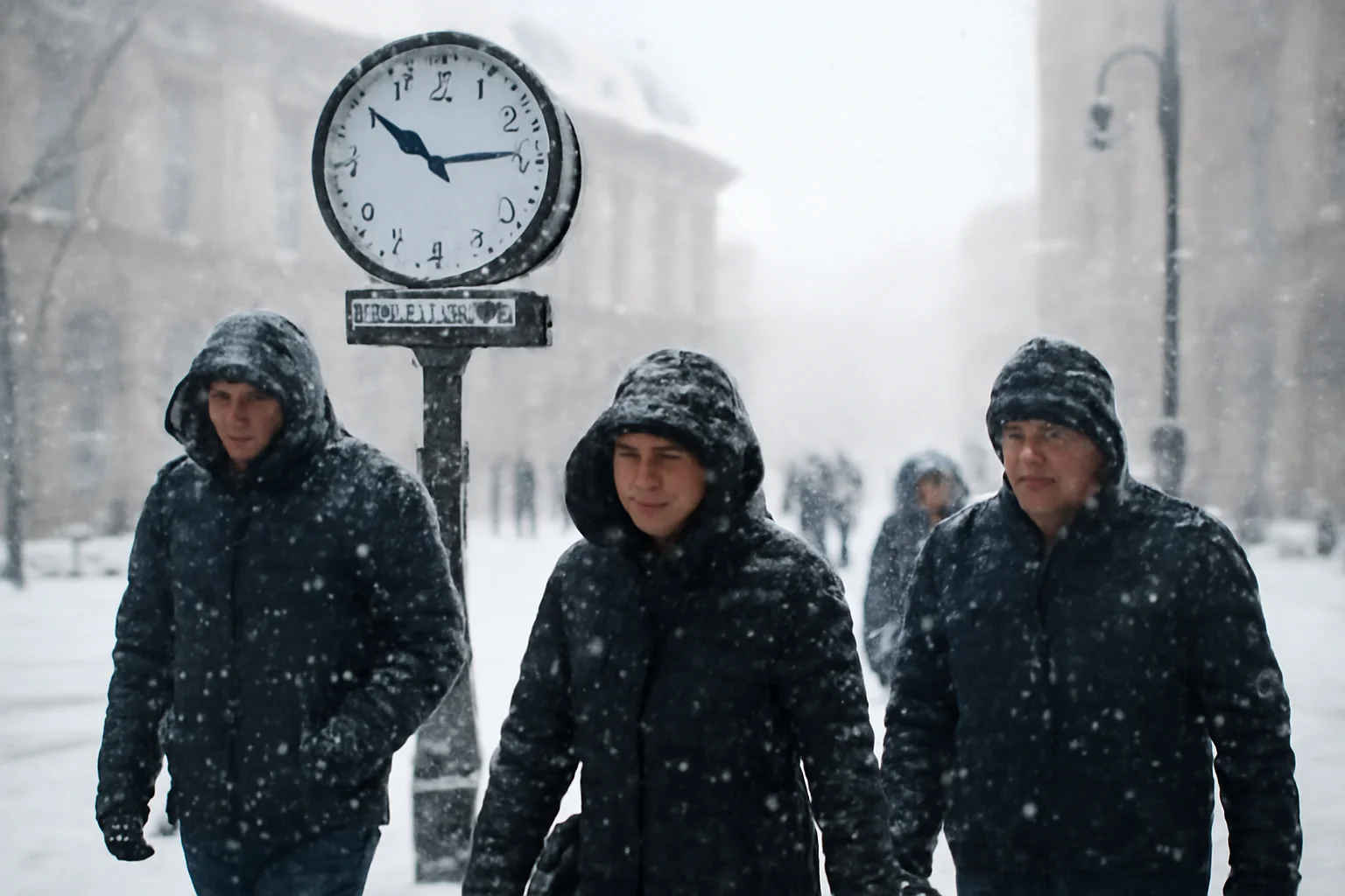 Ger sever la Brașov în dimineața de 19 ianuarie: autoritățile avertizează populația