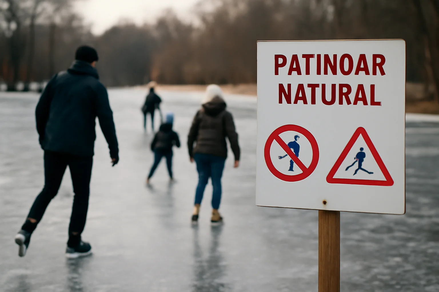 gheață pentru patinaj și recomandări esențiale de siguranță