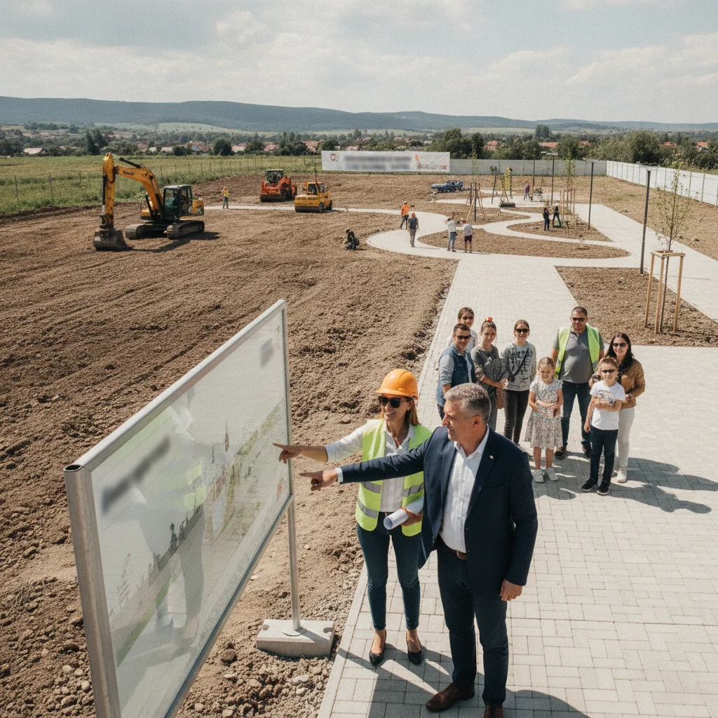 Ghimbav investește 15,4 milioane de lei într-o zonă de agrement