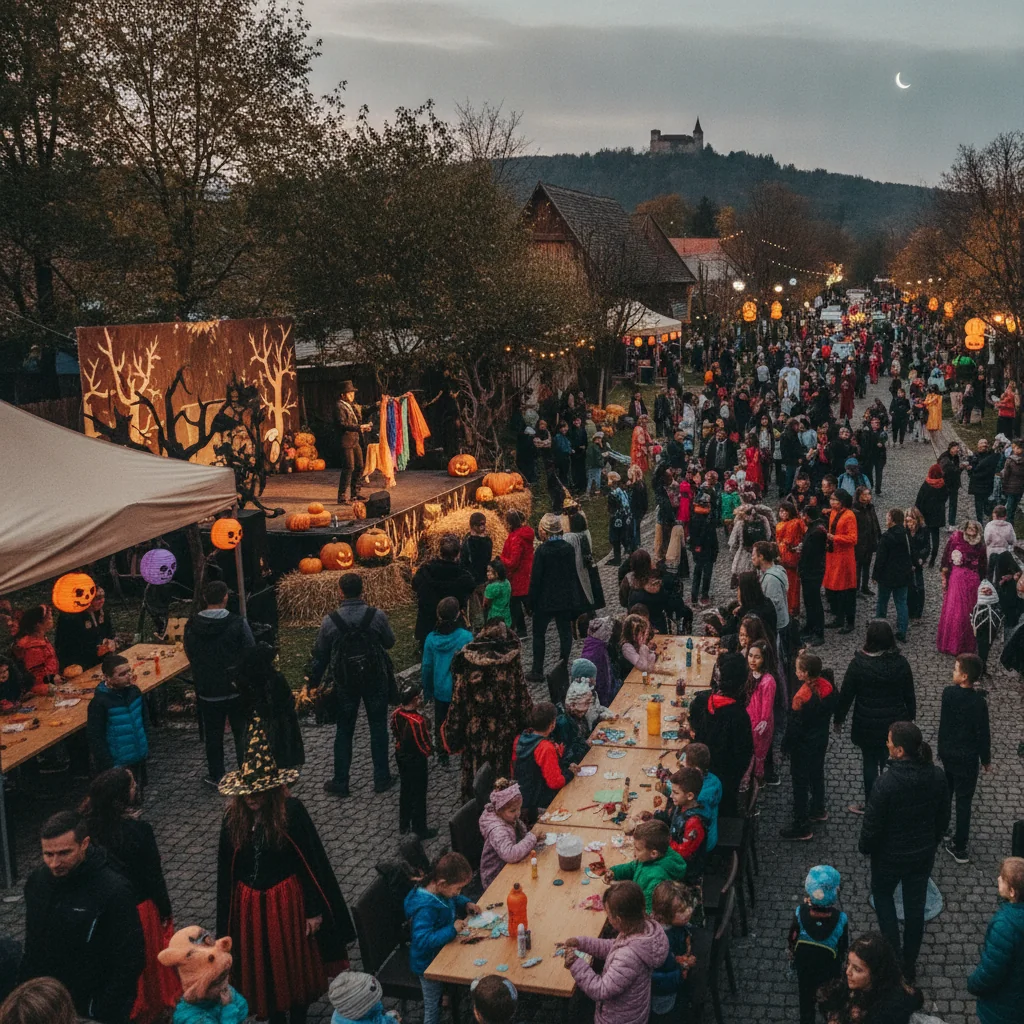 Halloween la Magic Parc Râșnov: parade de costume, spectacole de magie și ateliere pentru copii