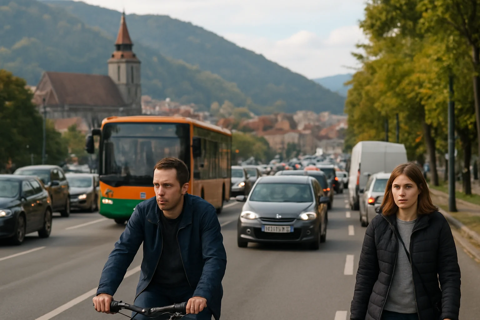 Impactul traficului în Brașov: soluții pentru o mobilitate durabilă