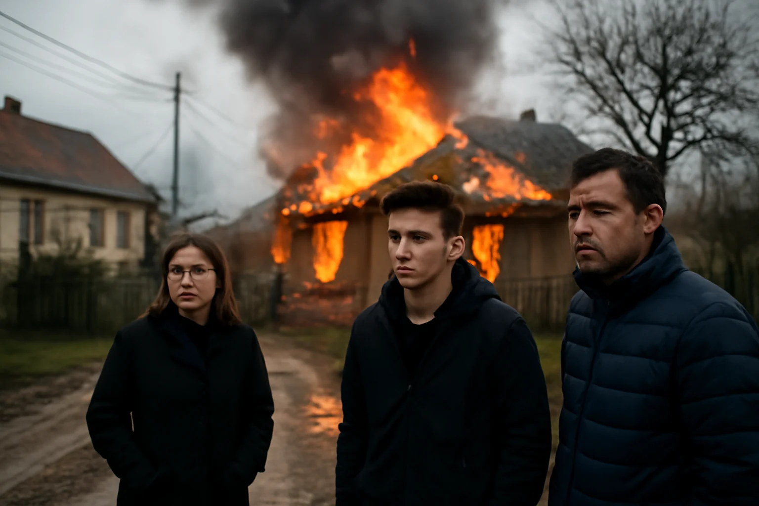 Incendiu mortal la Satu Nou, lângă Brașov: un adolescent de 16 ani și-a pierdut viața