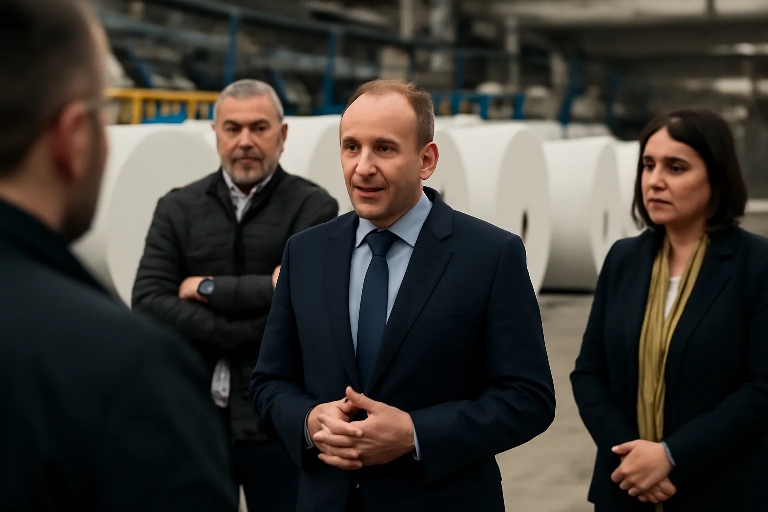Investiție de peste 3,5 milioane lei la fabrica de hârtie din Zărnești, județul Brașov