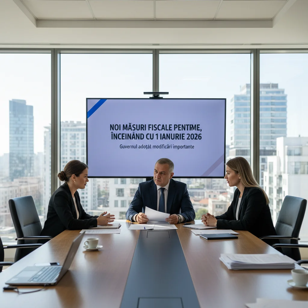 Măsuri fiscale noi pentru firme, valabile din 1 ianuarie 2026 în [Numele Localității]