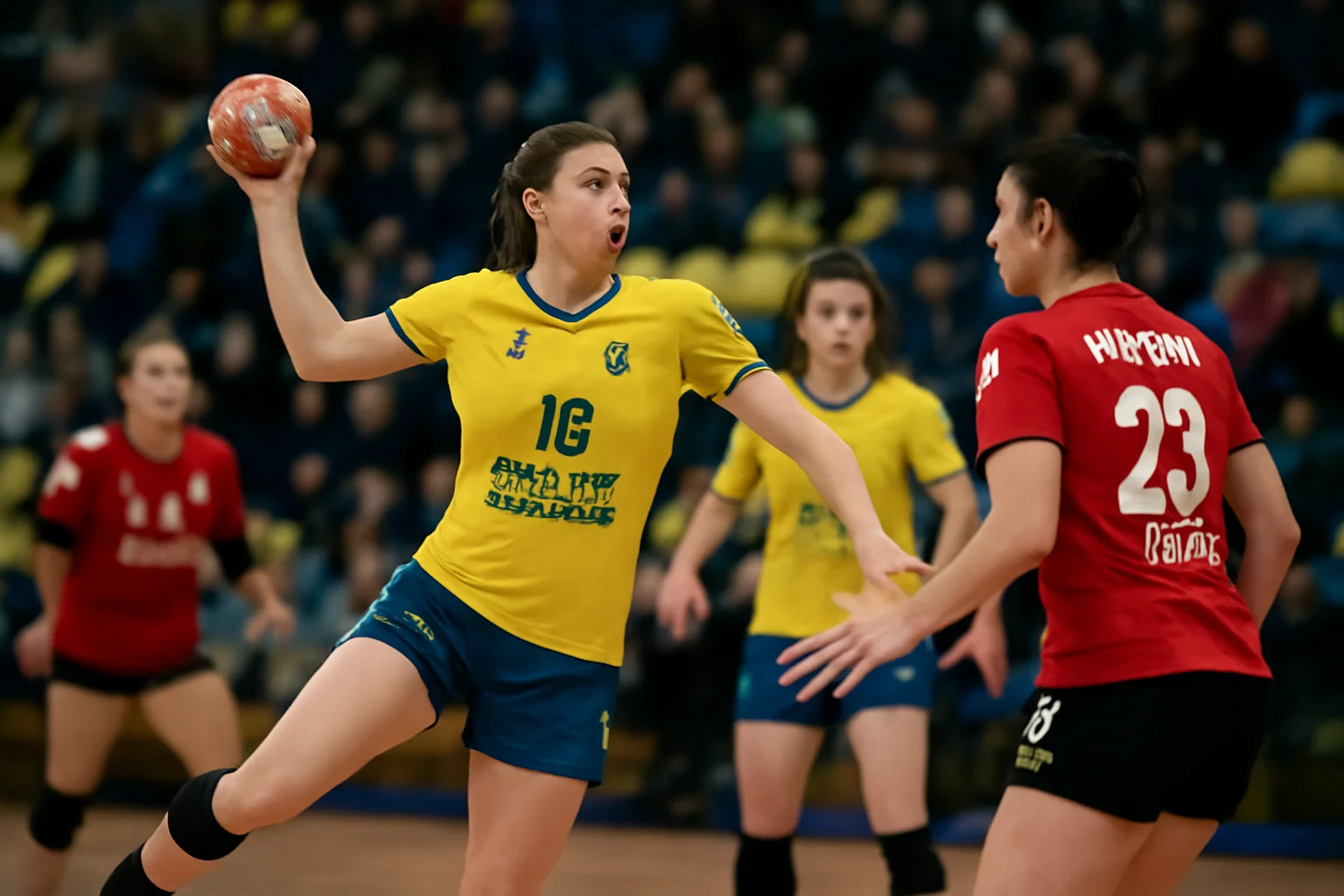Meci de handbal feminin la Brașov: Corona întâlnește HC Zalău în Liga Florilor