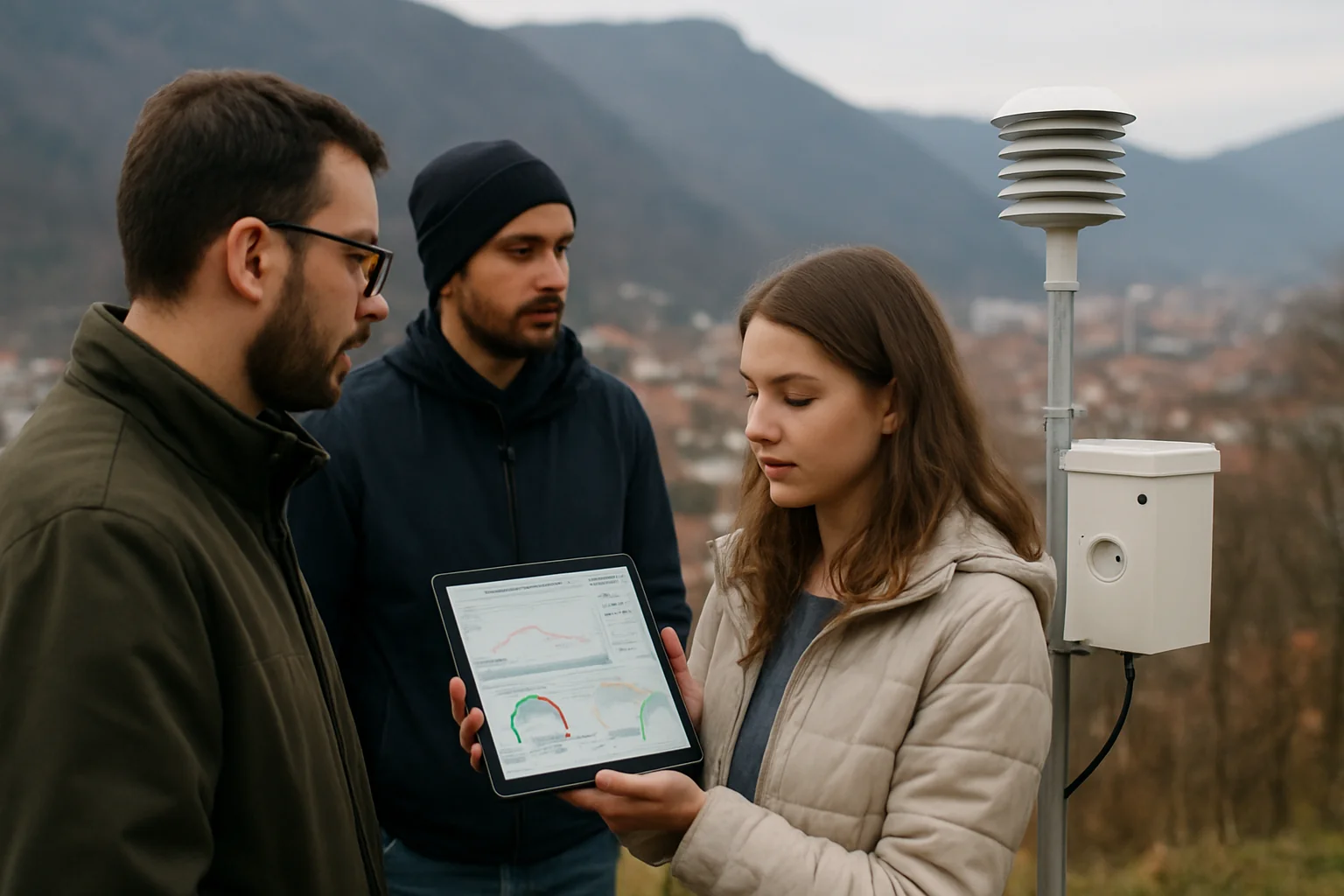 Monitorizarea calității aerului în Brașov pentru anul 2026