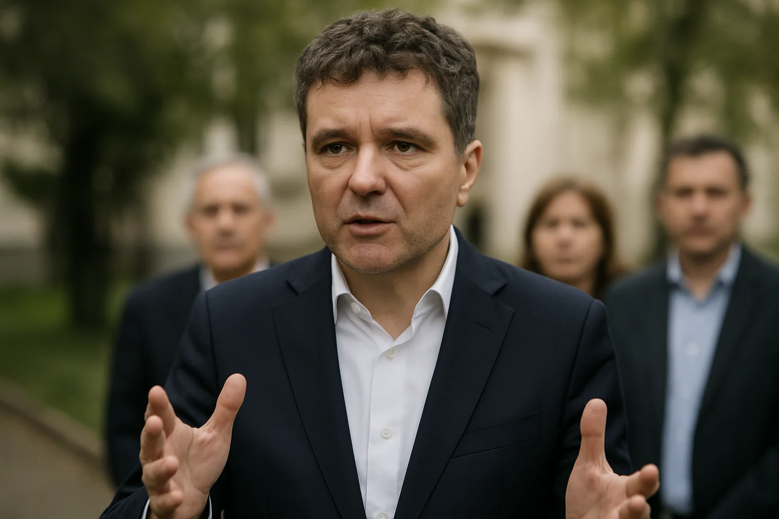 Nicușor Dan cere dialog partidelor pentru învestirea Guvernului Mureșan
