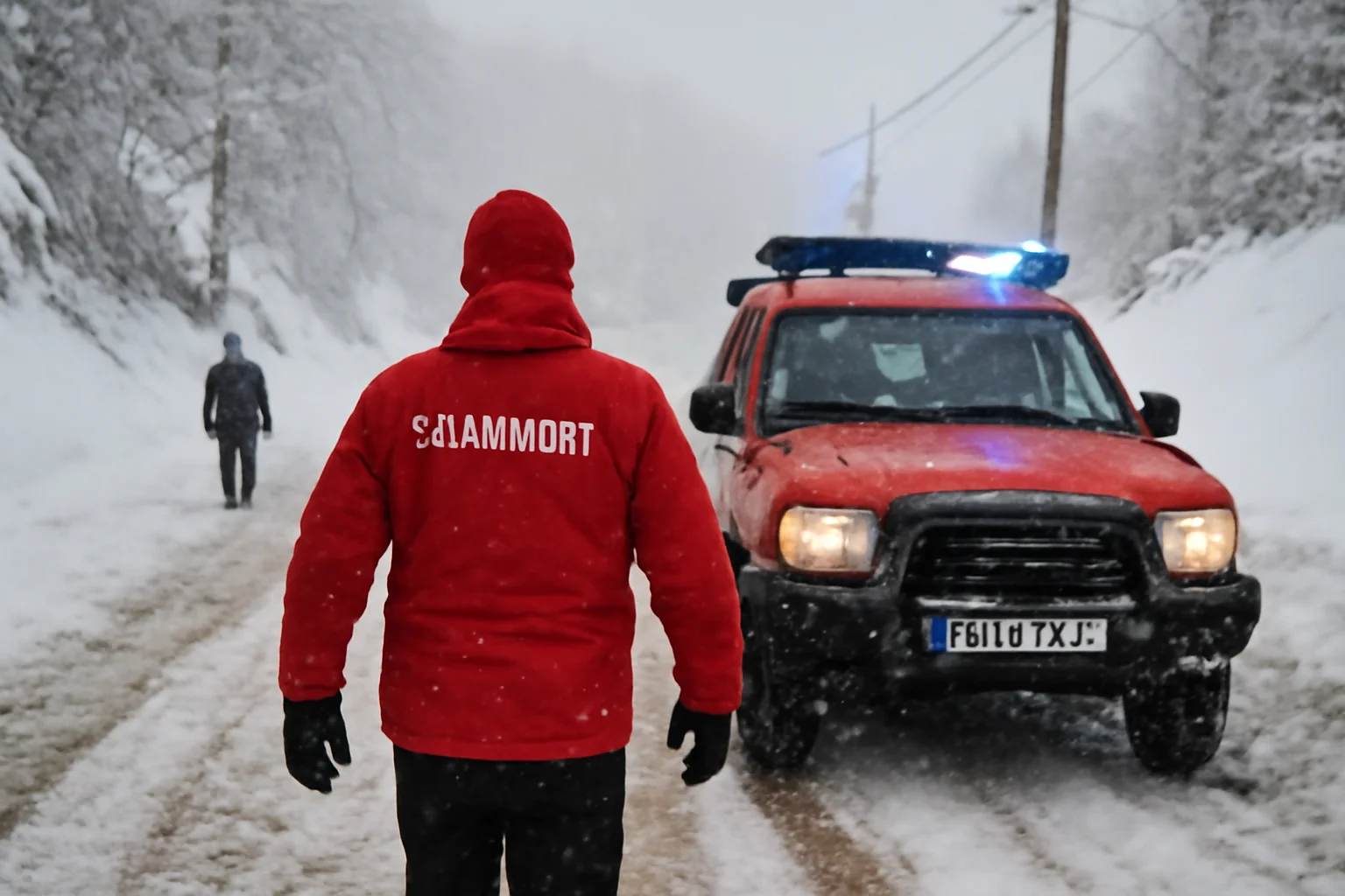 Ninsorile îngreunează circulația și cresc riscul pe munte în județul Brașov