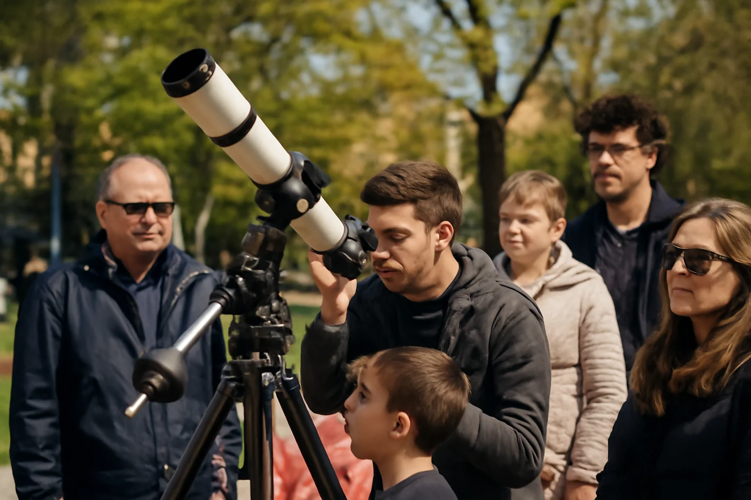 Observații solare gratuite la Planetariul Brașov în parc