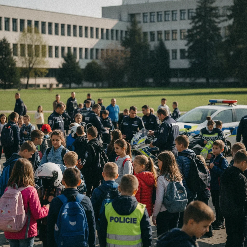 Polițiștii din Brașov au ajuns la peste 300 de elevi, de Școala Altfel