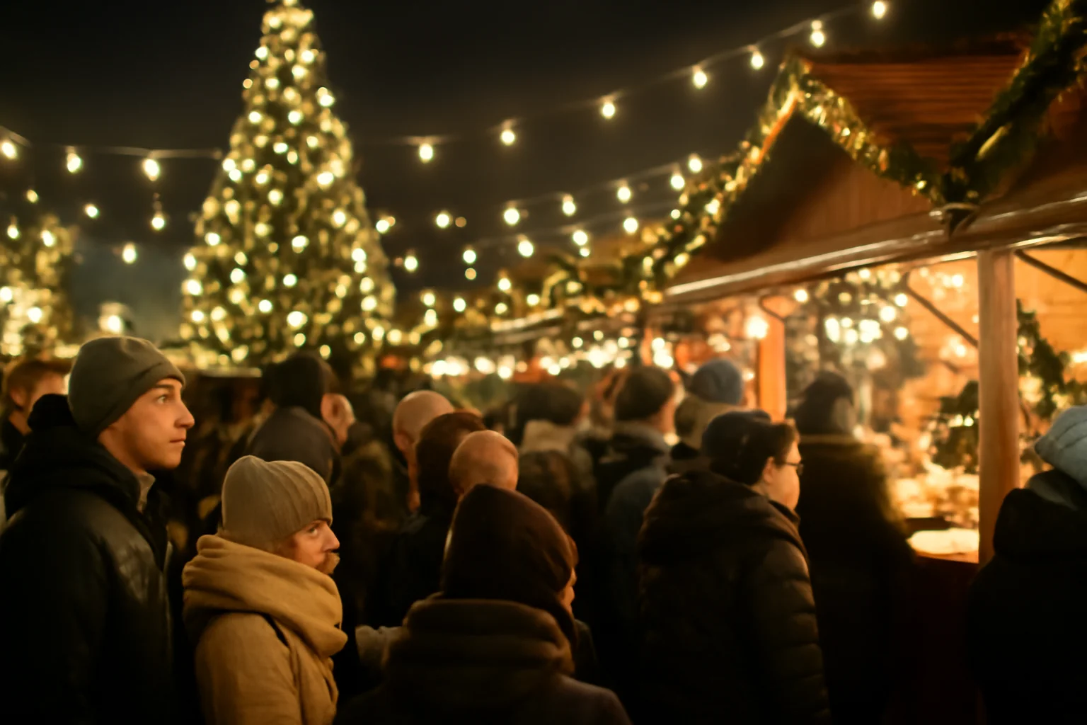 Program prelungit la zona Food & Drinks a Târgului de Crăciun Brașov, în noaptea de Revelion