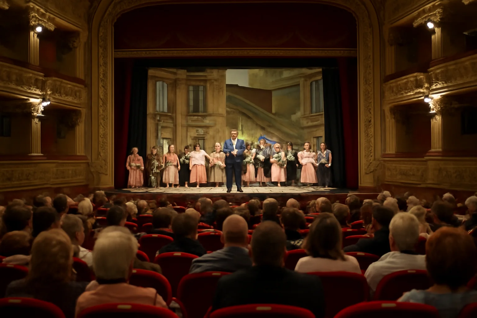 Repetiție generală cu public la Opera din Brașov pentru „Crai Nou” de Ciprian Porumbescu