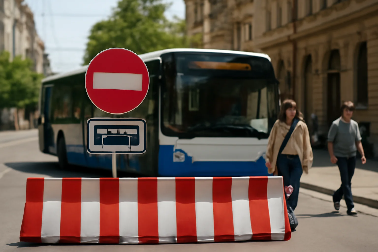 Restricții RATBV duminică în zona Pieței Unirii, 10 mai 2026