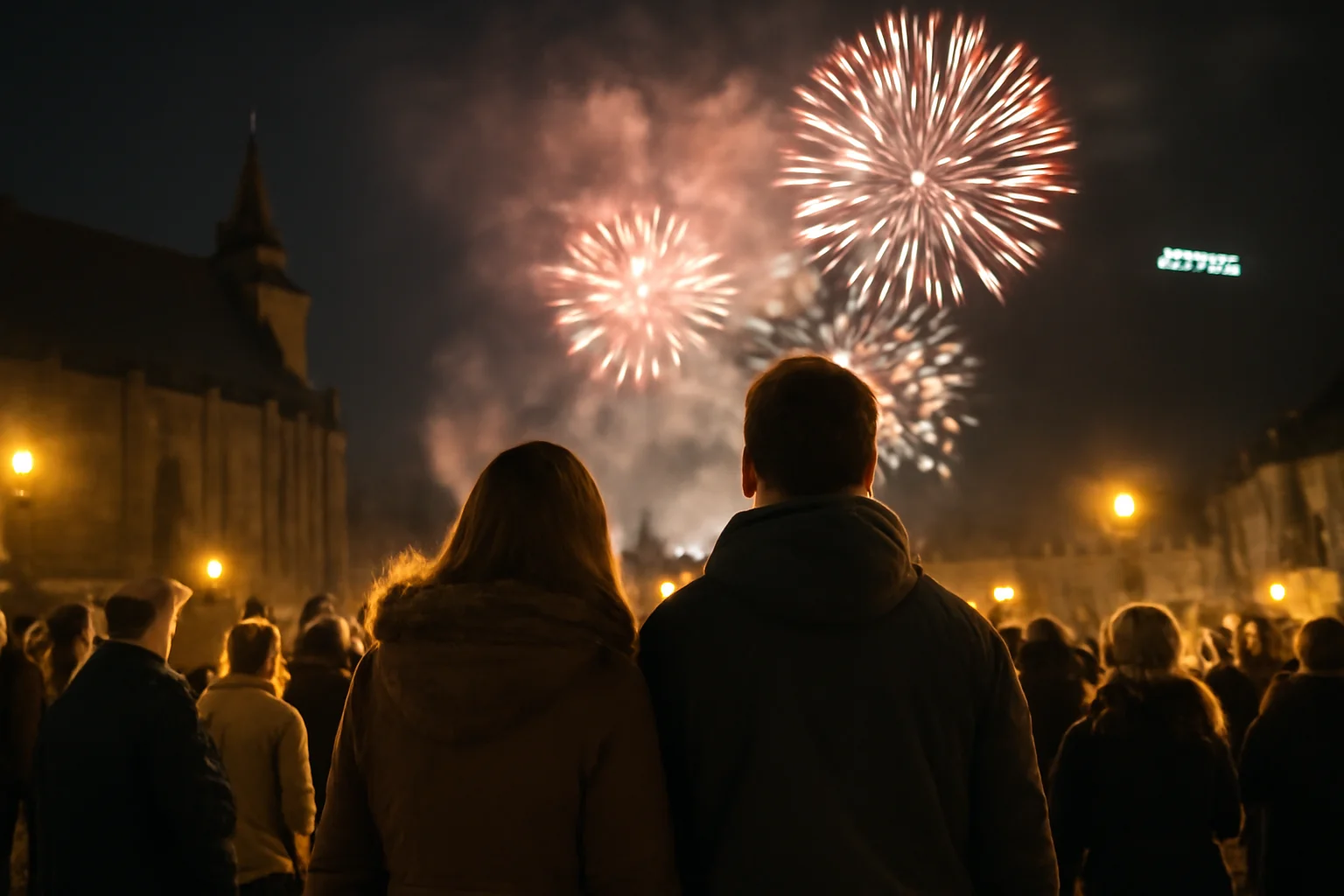 Revelion 2026 la Brașov: noaptea dintre ani s-a încheiat fără incidente majore