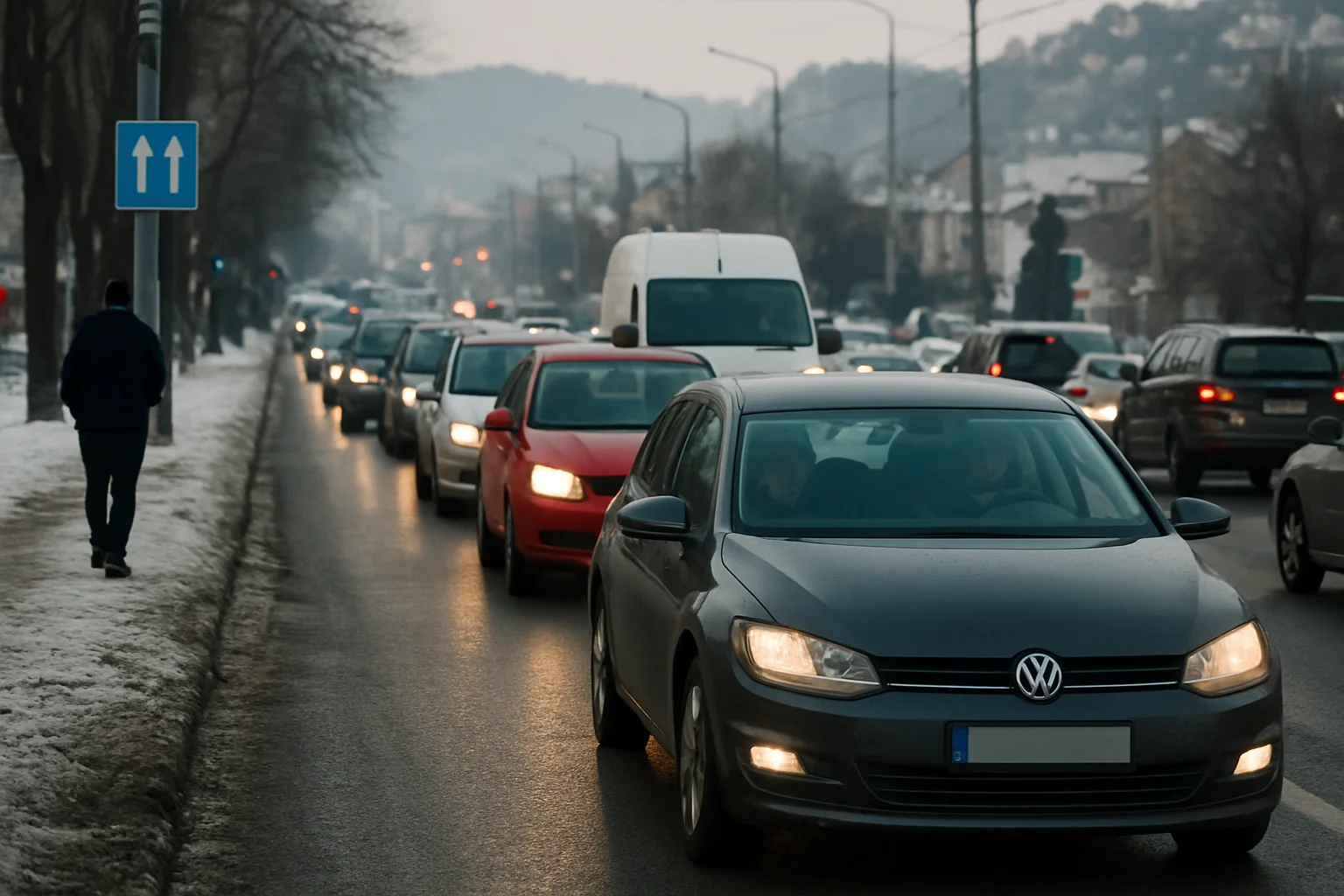 Situația traficului și recomandări pentru șoferii din Brașov în ziua de 20 ianuarie 2026