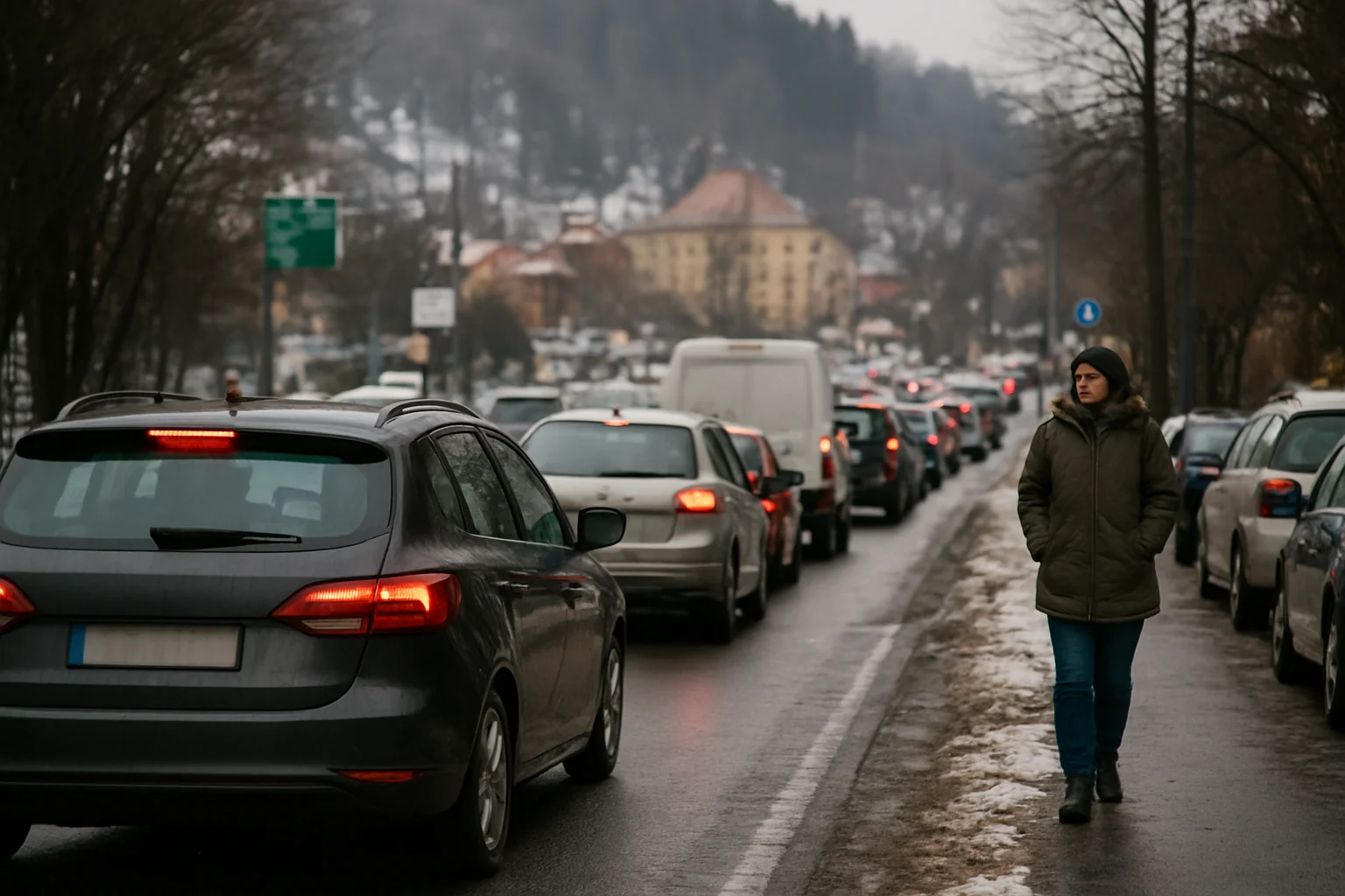 Situația traficului și recomandări utile pentru șoferii din Brașov în ziua de 2026-01-05