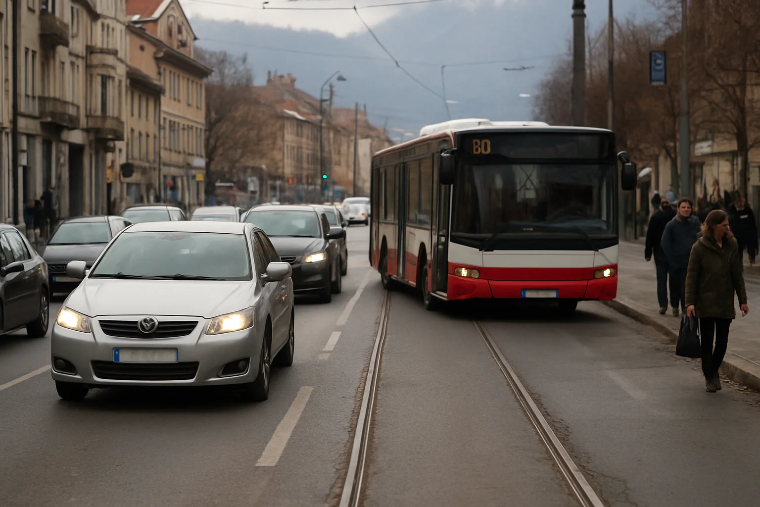Starea actuală a traficului și transportului public în Brașov – 5 februarie 2026