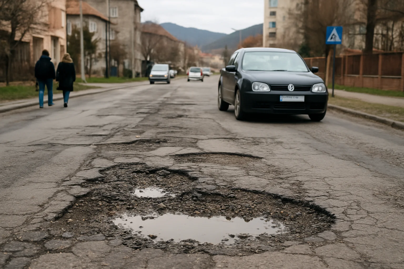 Starea infrastructurii rutiere în Brașov la începutul lunii aprilie 2026