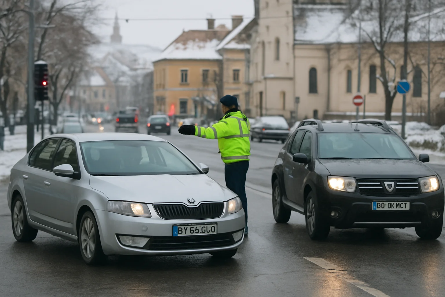 Starea traficului și recomandări de deplasare în Brașov – 16 ianuarie 2026
