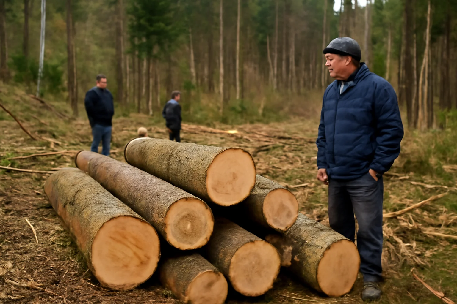 Tăieri ilegale de arbori semnalate într-o arie protejată din Brașov