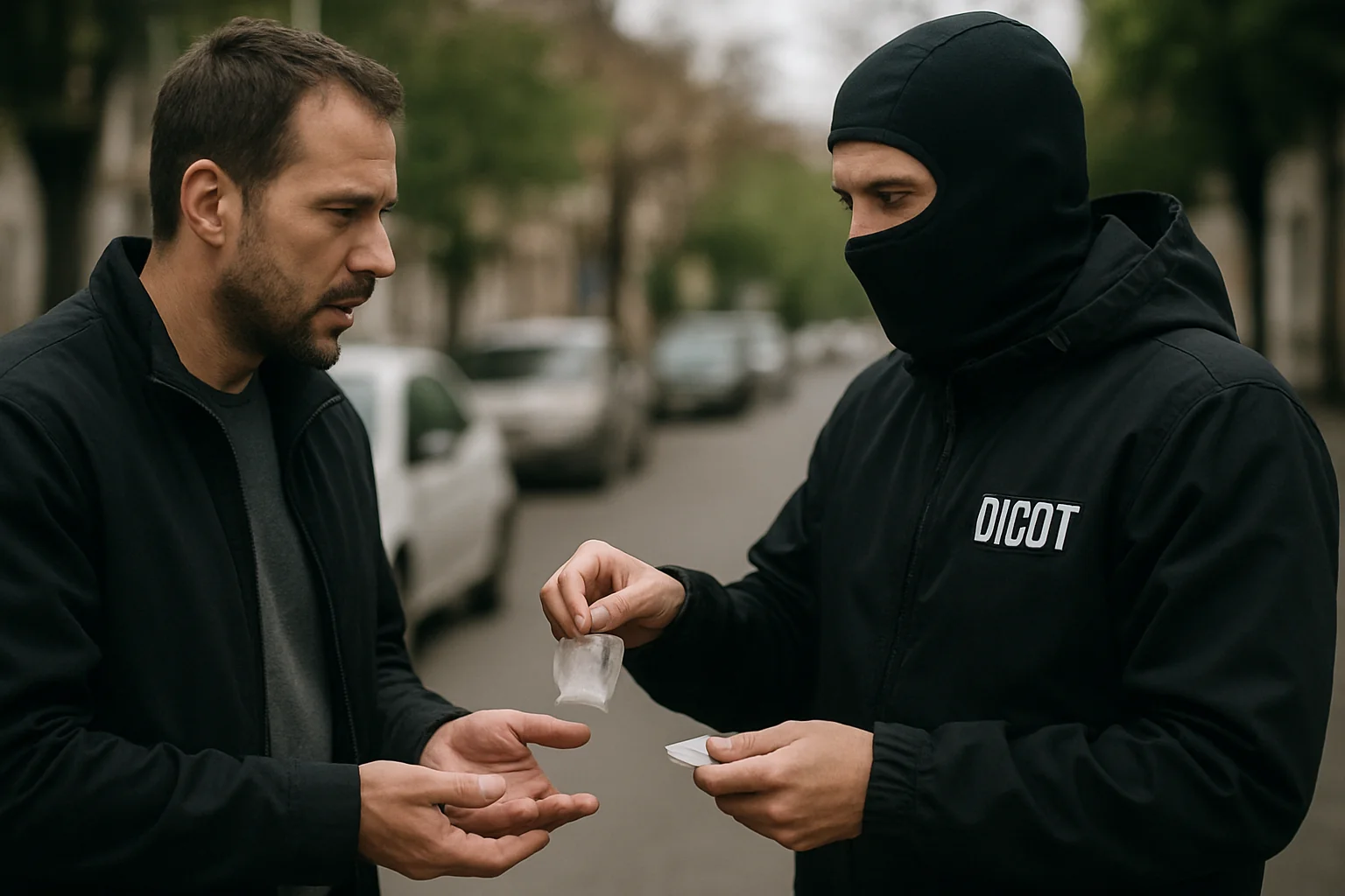 traficant de droguri prins în flagrant în București