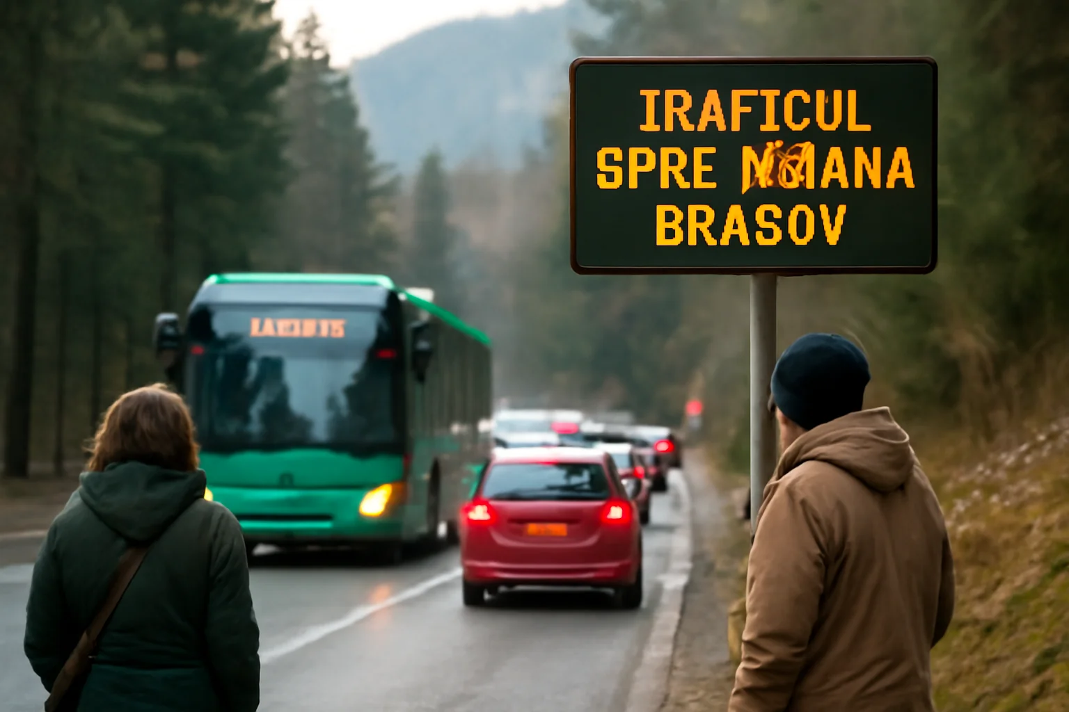 Traficul spre Poiana Brașov, monitorizat atent; autoritățile recomandă autobuzele RATBV