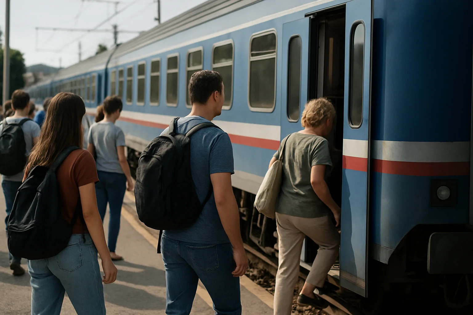Trenurile Soarelui readuc Brașovul pe calea ferată spre litoral
