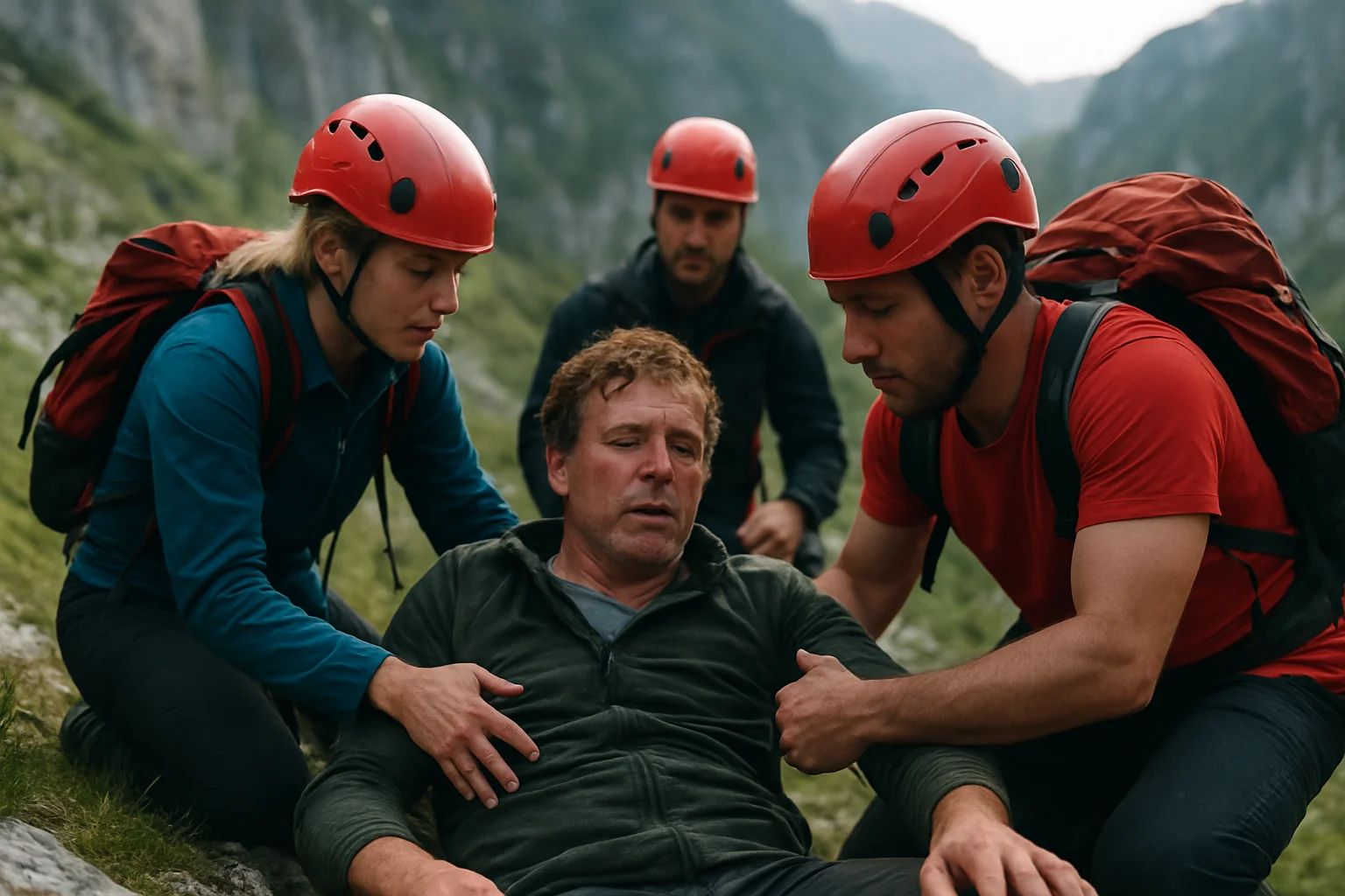 Turist olandez rănit în Bucegi, salvat după 7 ore